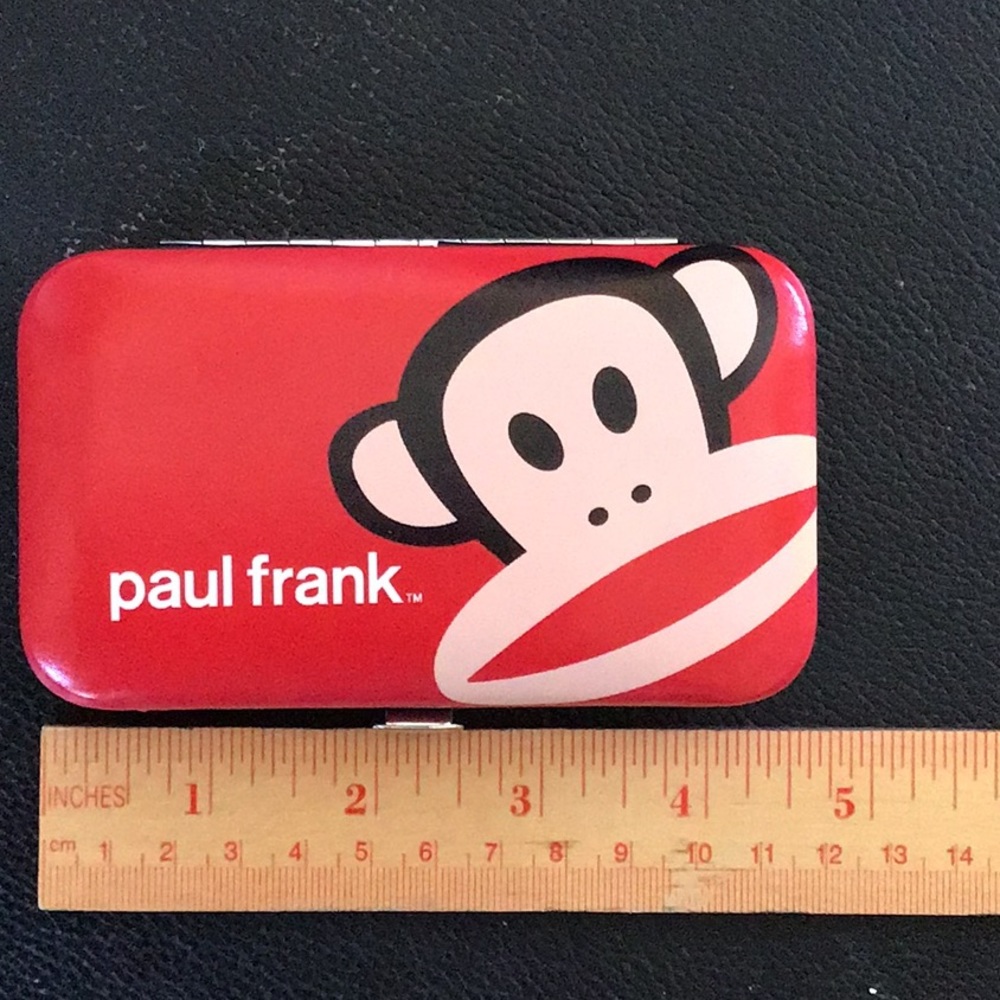 Paul Frank Manicure Set Red Leatherette